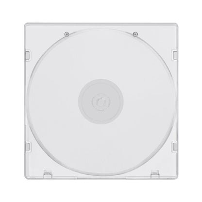 100 Pack Clear Slim CD/DVD Cases – Durable Poly Plastic Storage Box, Lightweight & Shatterproof for Disc Organization, Media Protection & Travel