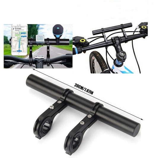 Bike Flashlight Holder Handlebar Bicycle Handle Bar Extender Mount Bracket MTB