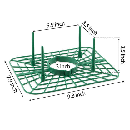 5 Pack Strawberry Supports Garden Fruit Plant Cage Holder Plastic Tray Cradles