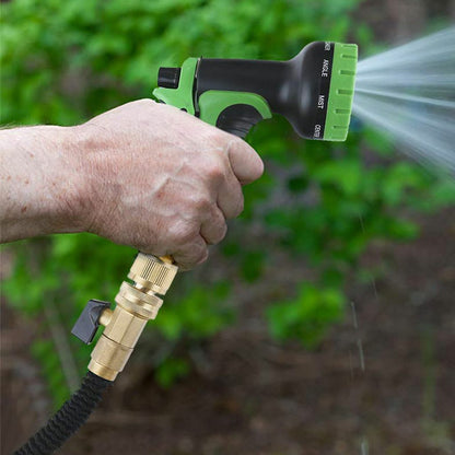 Quick Connect Brass Garden Hose Set 3/4" – Leak-Free, Durable & Easy to Use – Universal Fit for Hose, Spigot & Nozzle – Fast Install & Disconnect