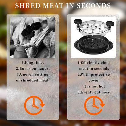 Pro Chicken Shredder ，Chicken Shredder，Meat Shredder with Large Ergonomic Han