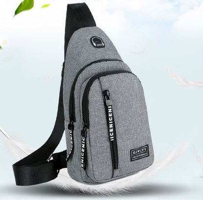 Mens Sling Bag Cross Body Handbag Chest Bag Shoulder Pack Sports Travel Backpack