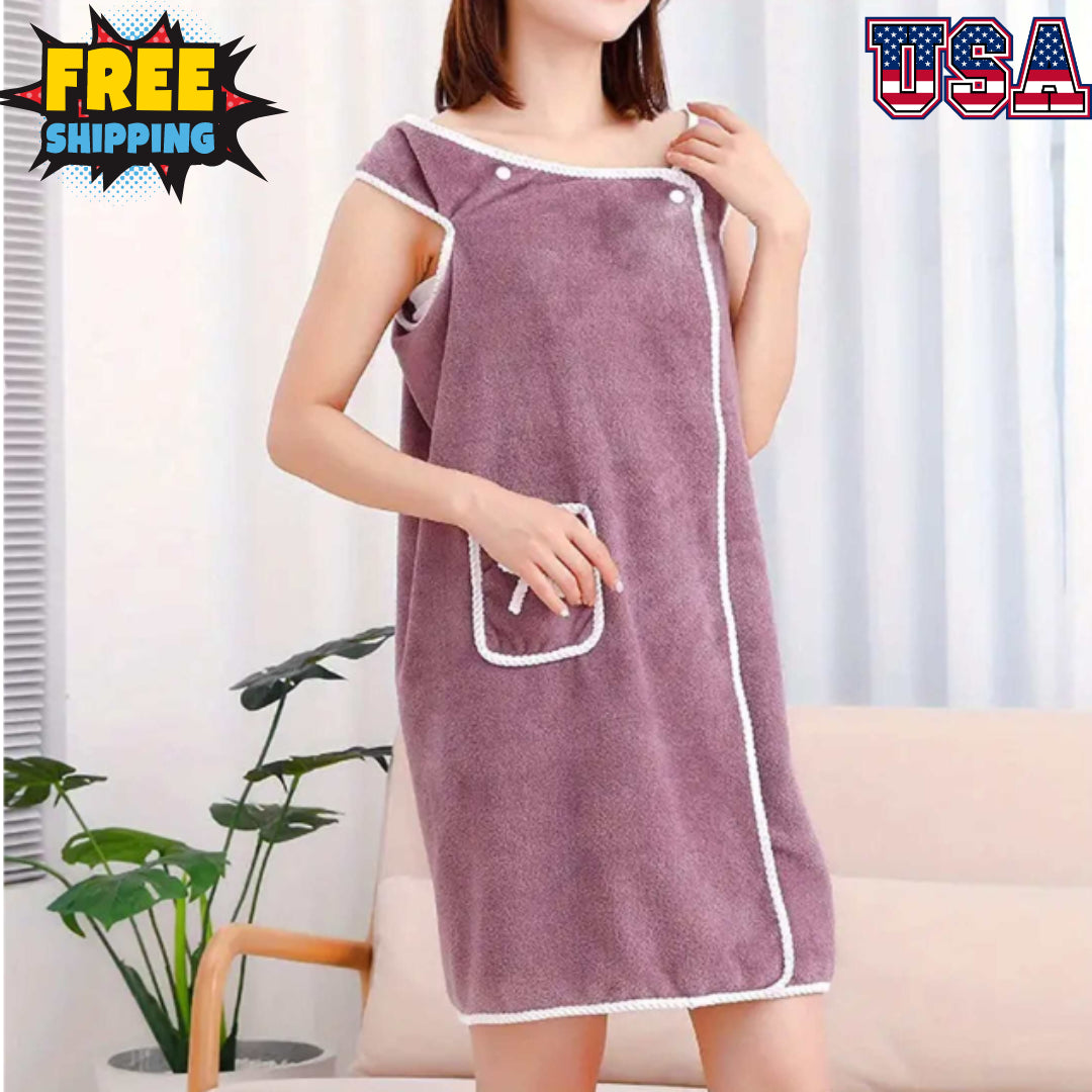 1Pc Wearable Ladies Bath Towel Shower Wrap Quick Dry Towels Dress for Women New