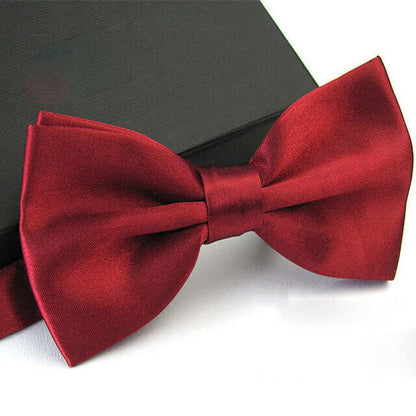 Mens Bow Tie Pre-Tied Adjustable Tuxedo Bowtie for Wedding Prom Suit | Fashion Novelty Necktie | Formal Wear Accessory | Gift for Him