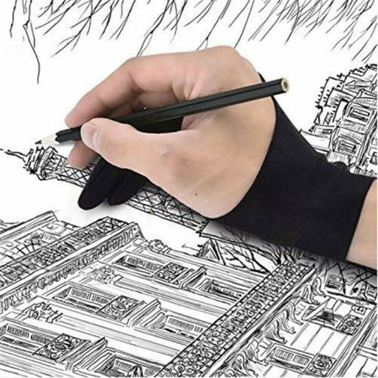 Artist'S Two-Finger Glove-Anti-Fou