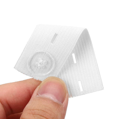 10× Waist Extender Button Elastic for Jeans Pants Button Extender Women Men US