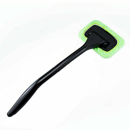 Microfiber Windshield Clean Car Auto Wiper Cleaner Glass Window Tool Brush Kit