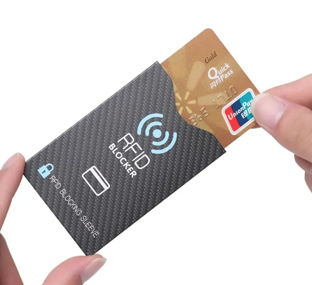 15 RFID Blocking Sleeves – Credit Card Protectors Theft-Resistan