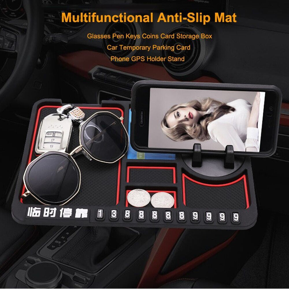 Multi-Function Car Anti-Slip Mat Phone Holder Pad Dashboard Universal