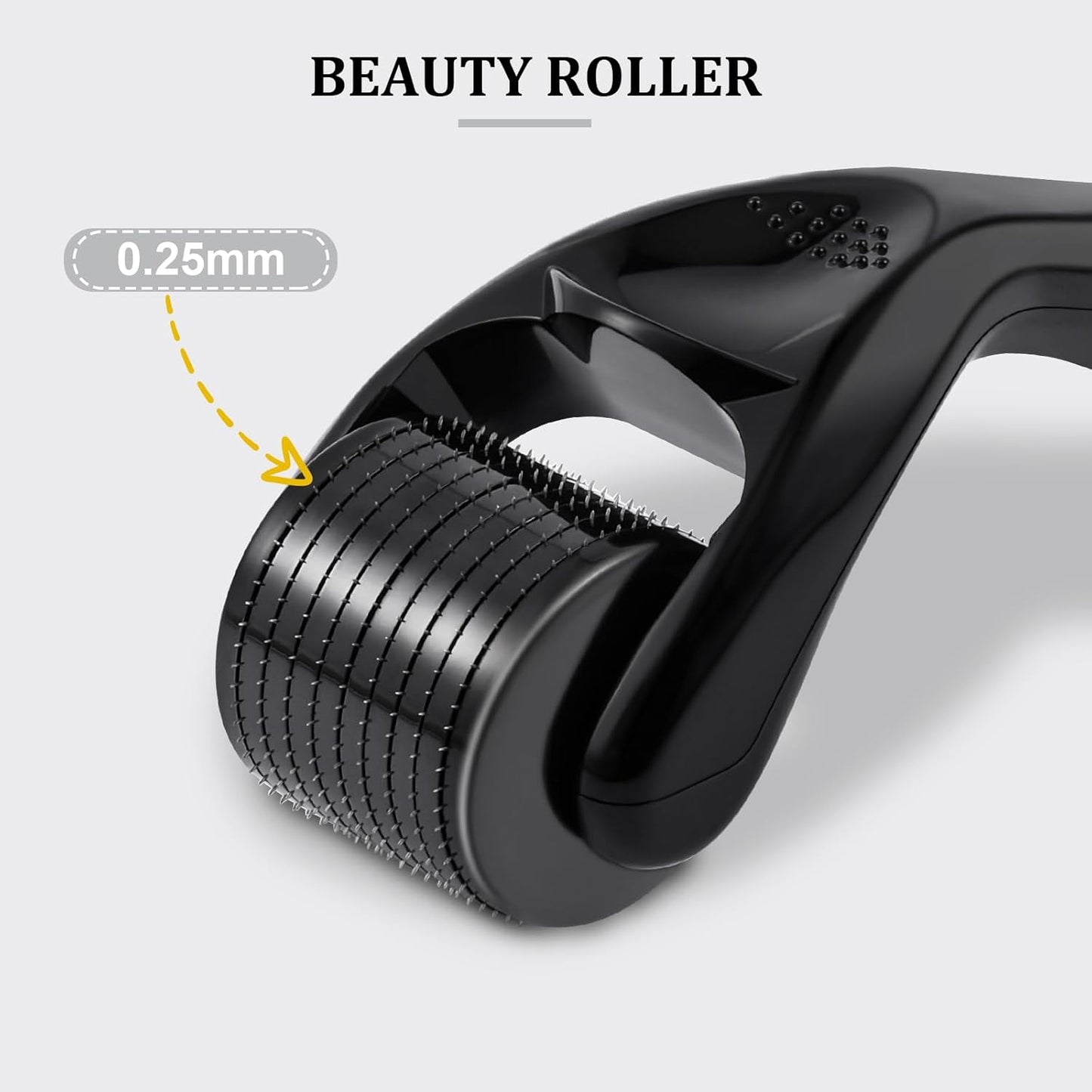 Beard Derma Roller for Hair Loss Beard Growth 0.25MM Titanium Derma Roller Micro