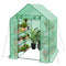 TikTok Trending! Mini Walk-In Greenhouse - 8 Shelves, 3 Tiers for Plants, Weather-Resistant, Portable, Breathable, Sturdy & Perfect for Small Spaces