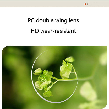 Hanging Folding Magnetic Reading Eyeglasses Glasses Front Click Connect Neck USA