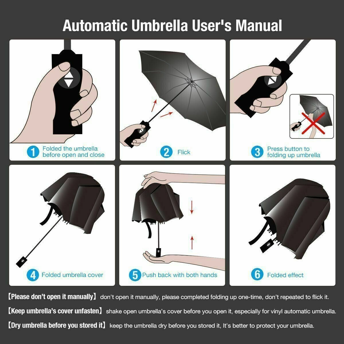 Automatic Umbrella Sun and Rain Anti-Uv Windproof 3 Folding Compact Umbrella HOT