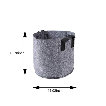 Plant Grow Bags | 5/10pcs 1-30 Gallon Thickened Nonwoven Fabric Pots | Durable & Breathable Containers for Gardening, Vegetables & Flowers