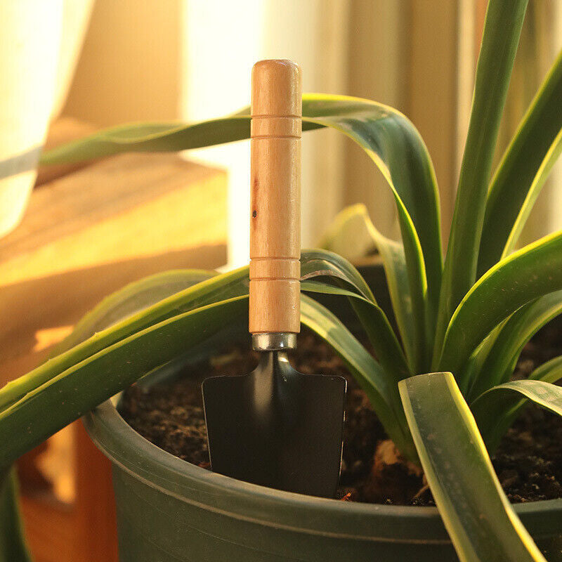 3PCS Mini Plant Garden Tools Home Gardening Tool Kit Spade Rake Shovel Piece Set