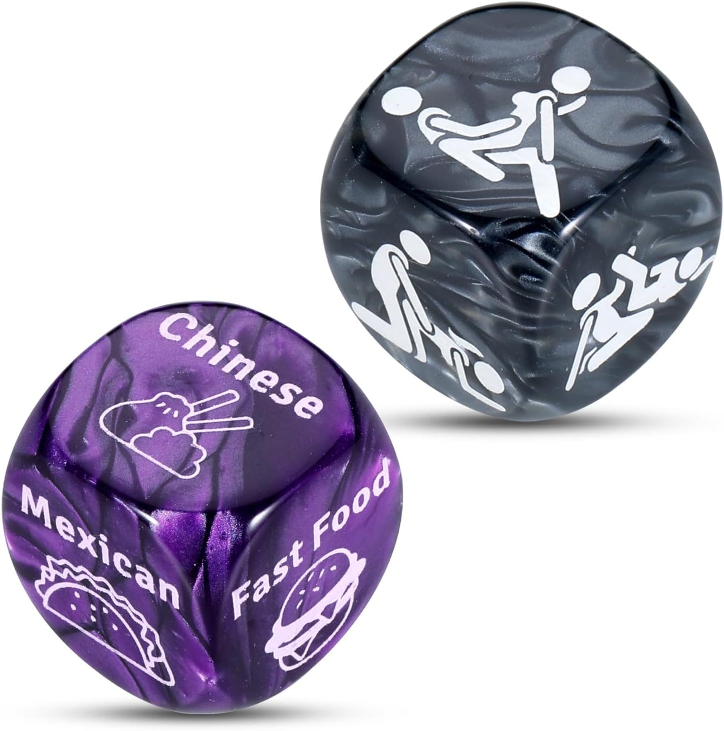 Date Night Dice for Couples – 12 Fun & Exciting Activities, Romantic Gift for Valentine's Day, Anniversaries & Special Occasions, Compact & Durable