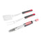 Expert Grill Stainless Steel BBQ Tool Set with Soft Grip Handles-3 Pcs