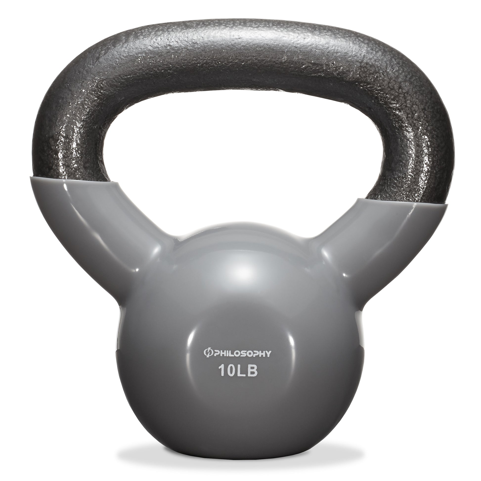 Vinyl Coated Cast Iron Kettlebell, 5 Lbs to 50 Pound Weights