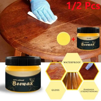 Beeswax Furniture Polish,Wood Seasoning Beewax Natural Wood Wax Traditional