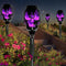 4 PACK Flickering Solar Lights Flame Torch Outdoor Landscape Garden Yard Lights