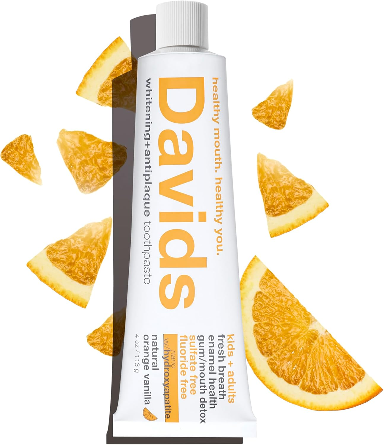 nano hydroxyapatite toothpaste, Fluoride-Free - Whitens Teeth, Reduces Sensitivity, Remineralizes Enamel, Plaque Control Natural & Safe Oral Care 150g