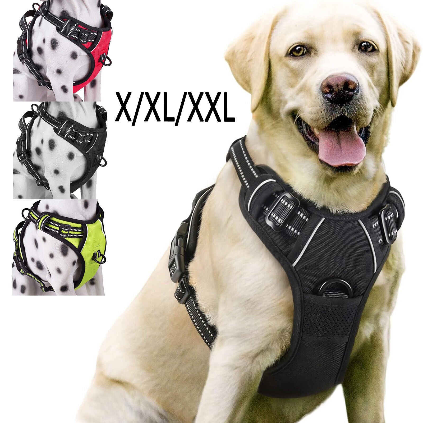 Adjustable Pet Harness | Soft Safety Control Vest for Cats & Dogs | Lightweight, Breathable Strap for Walking, Running & Outdoor Adventures