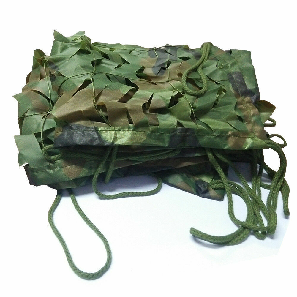 Camo Netting | Military Hunting Sunshade Canopy for Camping & Shooting | Durable Blinds Net Ideal for Outdoor Décor, Shelters & Wildlife Hides!