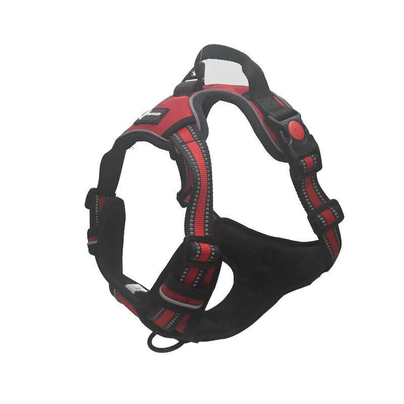 Adjustable Pet Harness | Soft Safety Control Vest for Cats & Dogs | Lightweight, Breathable Strap for Walking, Running & Outdoor Adventures