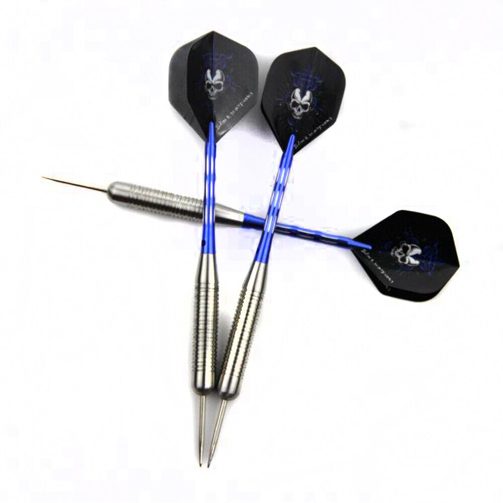 Professional Stainless Steel Tip Darts Set | 2 Boxes (28g) with Flights & Case | Durable & Balanced Darts for Beginners & Experts