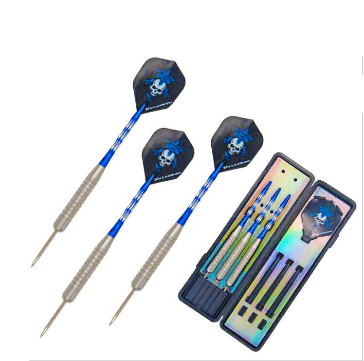 Professional Stainless Steel Tip Darts Set | 2 Boxes (28g) with Flights & Case | Durable & Balanced Darts for Beginners & Experts