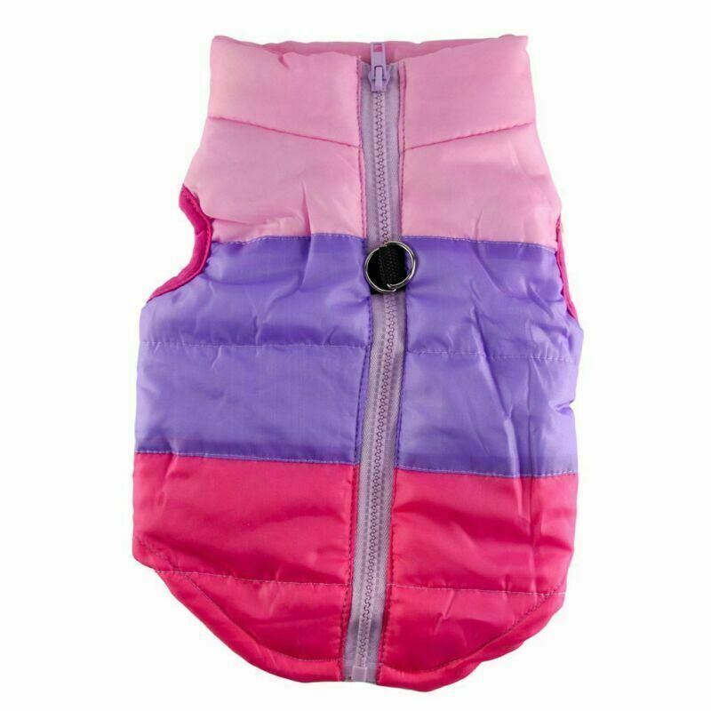 Waterproof Dog Winter Jacket - Warm Padded Vest Coat for Small & Large Dogs, Stylish Puppy Apparel for Cold Weather, Durable & Cozy Fit