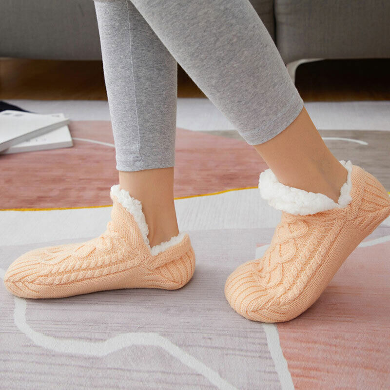 warm floor socks Women Slipper Socks Winter Floor Socks Non Slip Thick Fuzzy Warm Socks Cozy USA