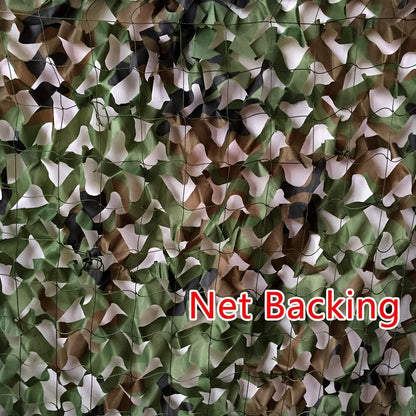 Camo Netting | Military Hunting Sunshade Canopy for Camping & Shooting | Durable Blinds Net Ideal for Outdoor Décor, Shelters & Wildlife Hides!