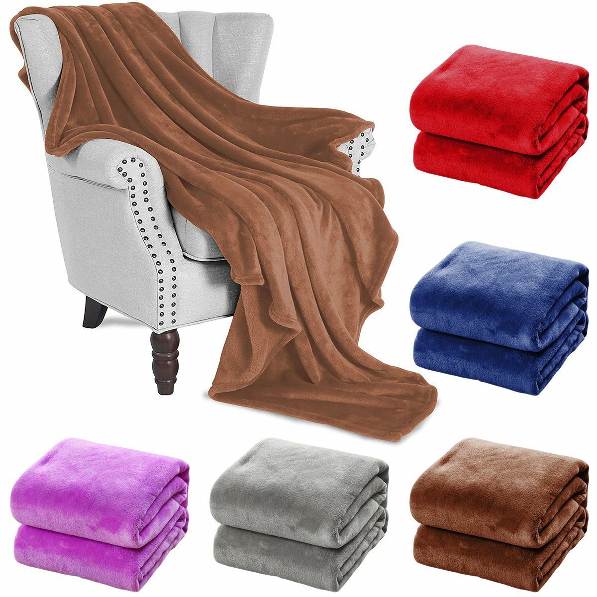 Love Blanket Soft Fuzzy Warm Cozy Throw Blanket with Fluffy Sherpa Fleece for Sofa Couch Bed