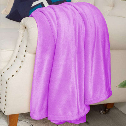 Trending Super Soft Plush Fleece Throw Blanket Lightweight & Fluffy Warm Blanket for Couch, Sofa & Bed Cozy All-Season Comfort Easy Care 70cm x 100cm