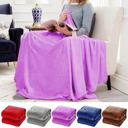 Love Blanket Soft Fuzzy Warm Cozy Throw Blanket with Fluffy Sherpa Fleece for Sofa Couch Bed