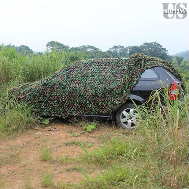 Camo Netting | Military Hunting Sunshade Canopy for Camping & Shooting | Durable Blinds Net Ideal for Outdoor Décor, Shelters & Wildlife Hides!