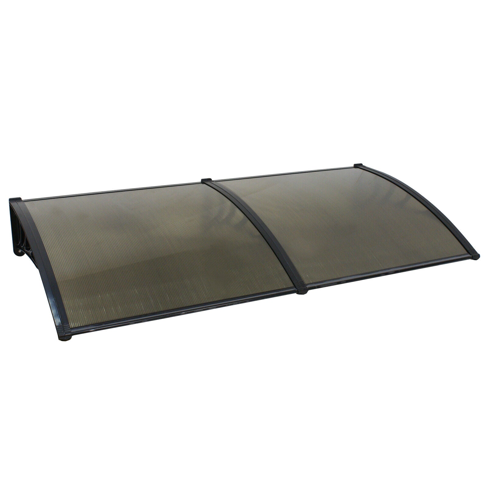 40x80'' Door & Window Awning Canopy – UV-Resistant Hollow Sheet Cover for Rain, Snow & Sun Protection, Durable & Easy to Install