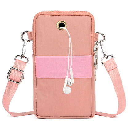 Trending Women’s Crossbody Phone Bag - Waterproof, Small & Stylish Shoulder Purse for Gym, Work, Travel, Jogging, & Daily Use (Fits Phones <7.2")