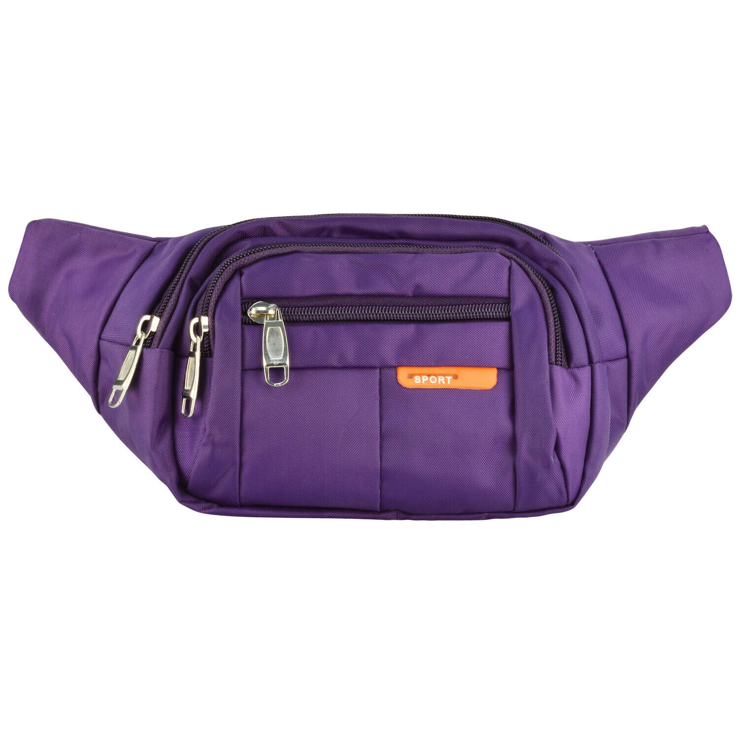 Travel Fanny Pack for Men & Women - Adjustable Waist Bag, Sling Crossbody, 4 Zipper Pockets, Perfect for Running, Hiking, and Everyday Essentials