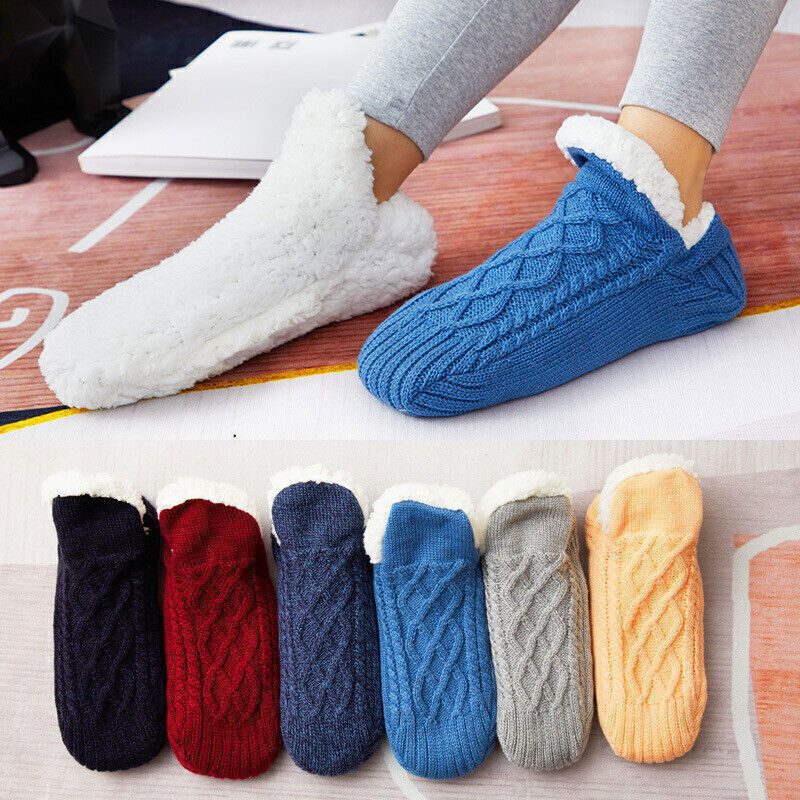 warm floor socks Women Slipper Socks Winter Floor Socks Non Slip Thick Fuzzy Warm Socks Cozy USA