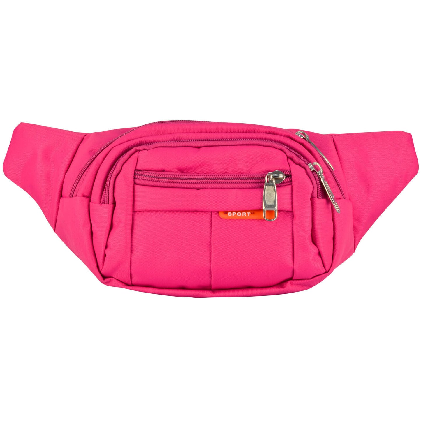 Travel Fanny Pack for Men & Women - Adjustable Waist Bag, Sling Crossbody, 4 Zipper Pockets, Perfect for Running, Hiking, and Everyday Essentials