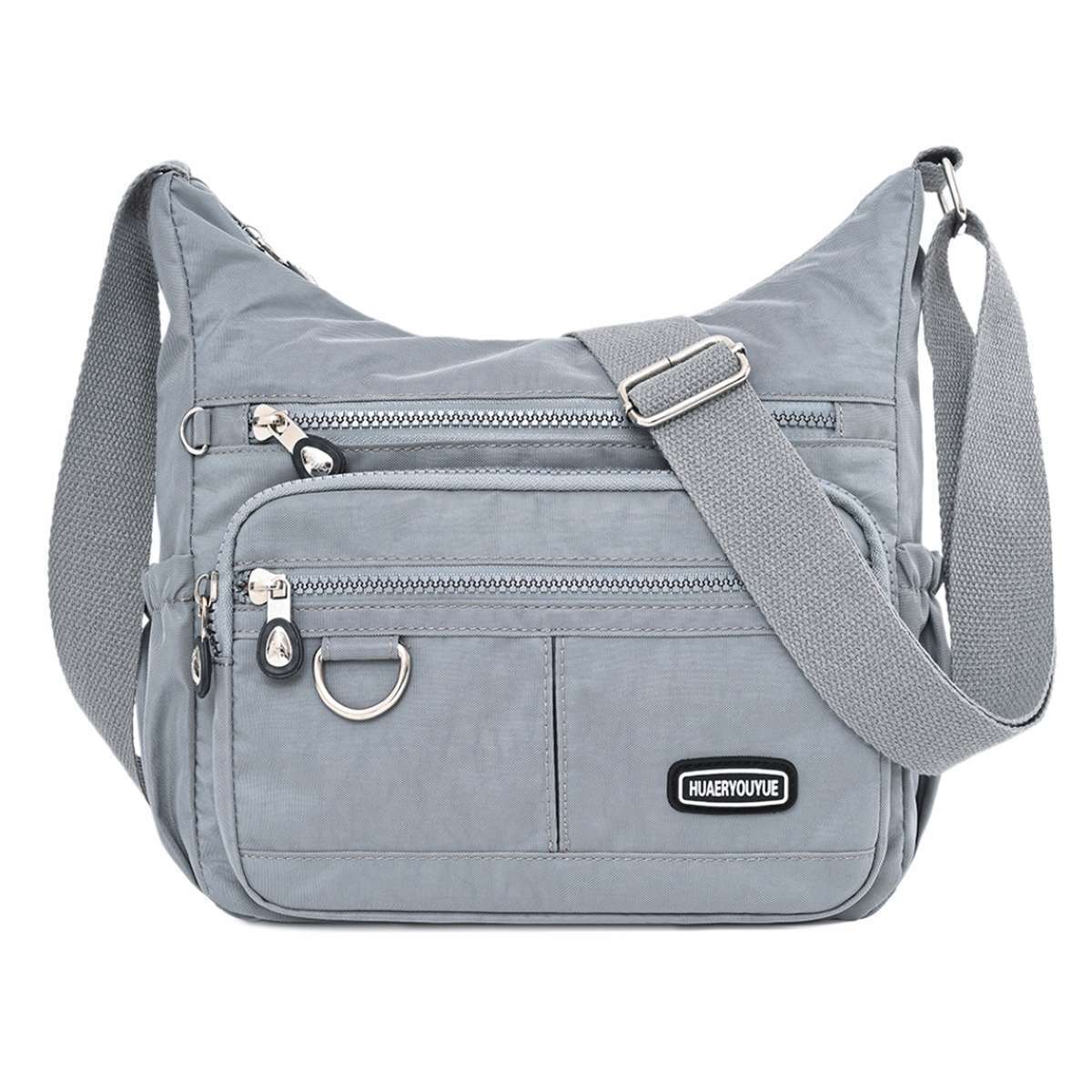 Waterproof Ladies Crossbody Bag | Large Nylon Shoulder Purse with Multi Pockets | Stylish, Durable & Perfect for Travel or Daily Use