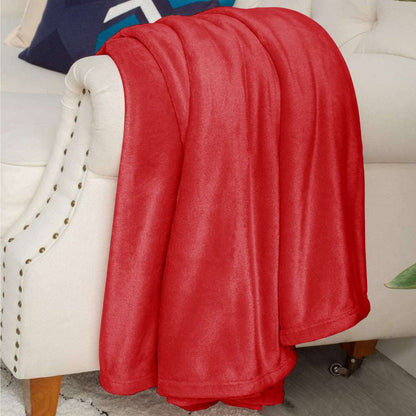 Trending Super Soft Plush Fleece Throw Blanket Lightweight & Fluffy Warm Blanket for Couch, Sofa & Bed Cozy All-Season Comfort Easy Care 70cm x 100cm