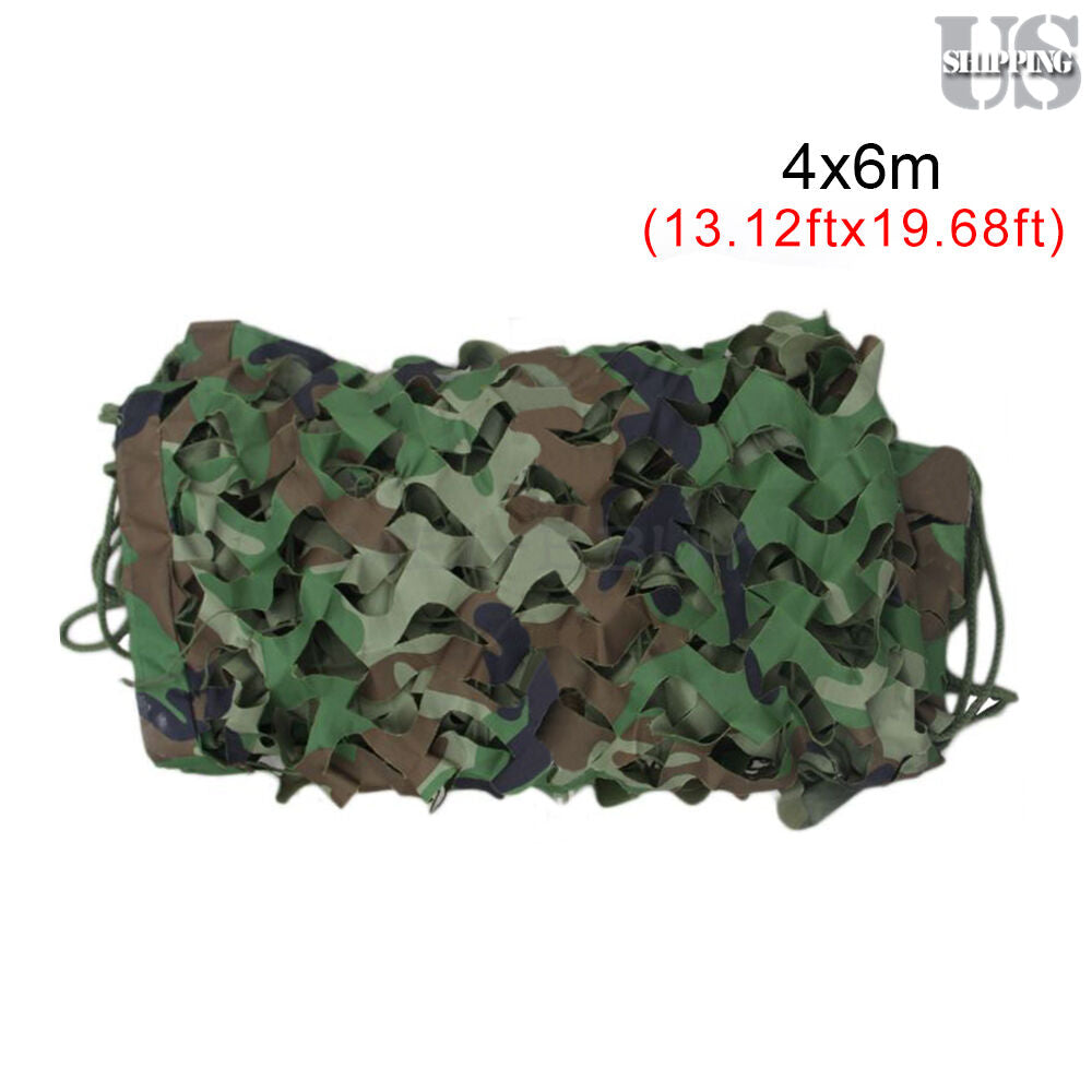 Camo Netting | Military Hunting Sunshade Canopy for Camping & Shooting | Durable Blinds Net Ideal for Outdoor Décor, Shelters & Wildlife Hides!