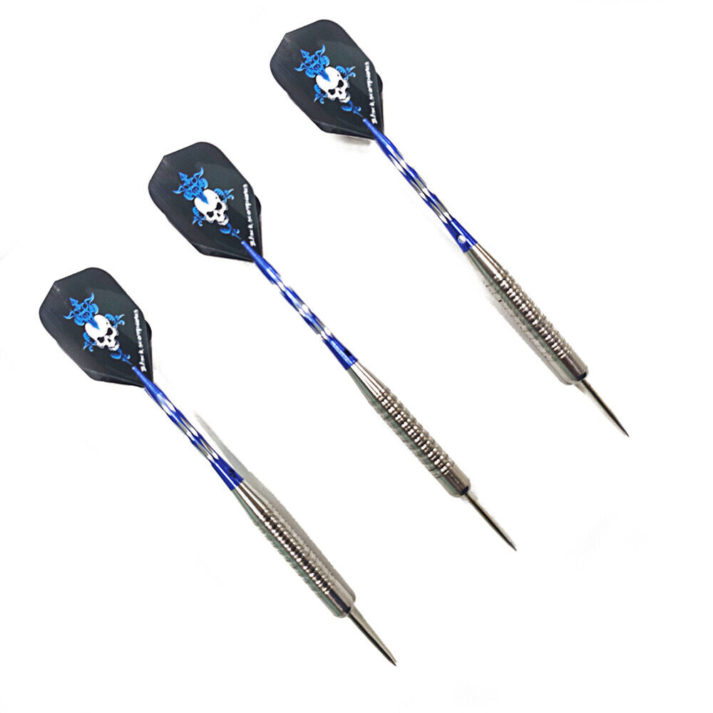 Professional Stainless Steel Tip Darts Set | 2 Boxes (28g) with Flights & Case | Durable & Balanced Darts for Beginners & Experts