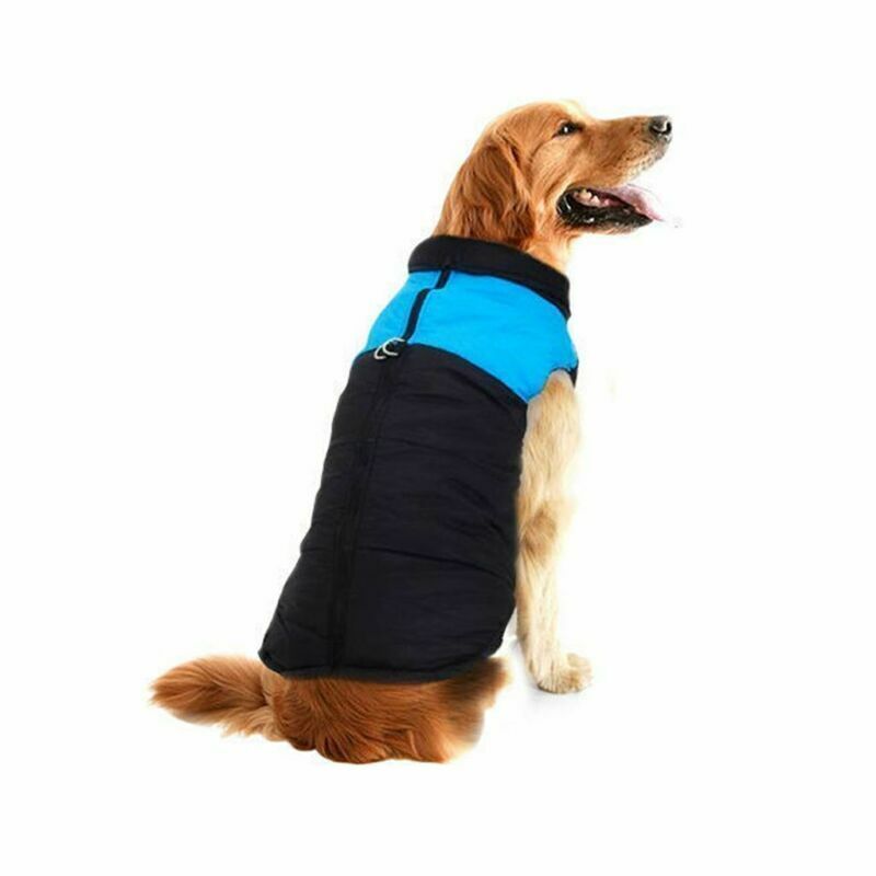 Waterproof Dog Winter Jacket - Warm Padded Vest Coat for Small & Large Dogs, Stylish Puppy Apparel for Cold Weather, Durable & Cozy Fit