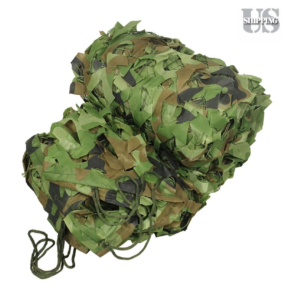 Camo Netting | Military Hunting Sunshade Canopy for Camping & Shooting | Durable Blinds Net Ideal for Outdoor Décor, Shelters & Wildlife Hides!