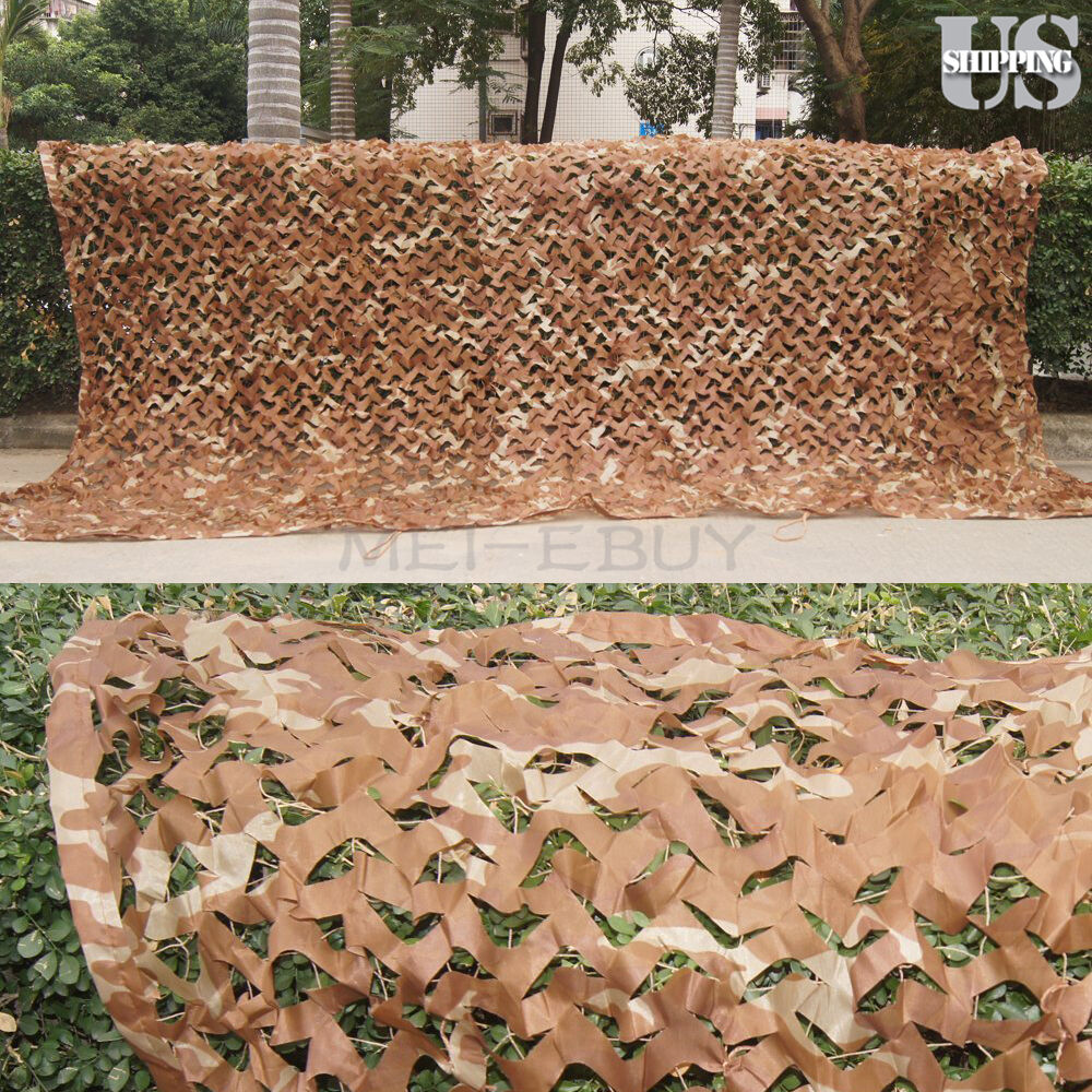 Camo Netting | Military Hunting Sunshade Canopy for Camping & Shooting | Durable Blinds Net Ideal for Outdoor Décor, Shelters & Wildlife Hides!