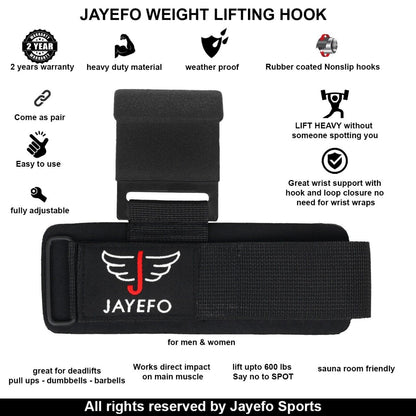 Weight Lifting Hooks for Heavy Duty Workouts